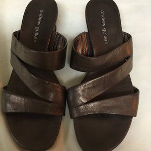 Andrew Geller Fiery sandals 7.5